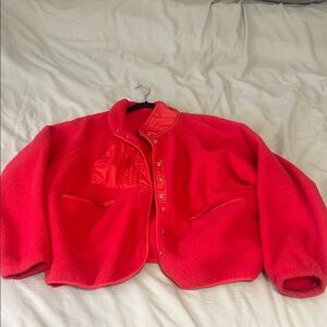 Free People Hit the Slopes fleece jacket